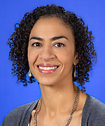 picture of woman with curly hair