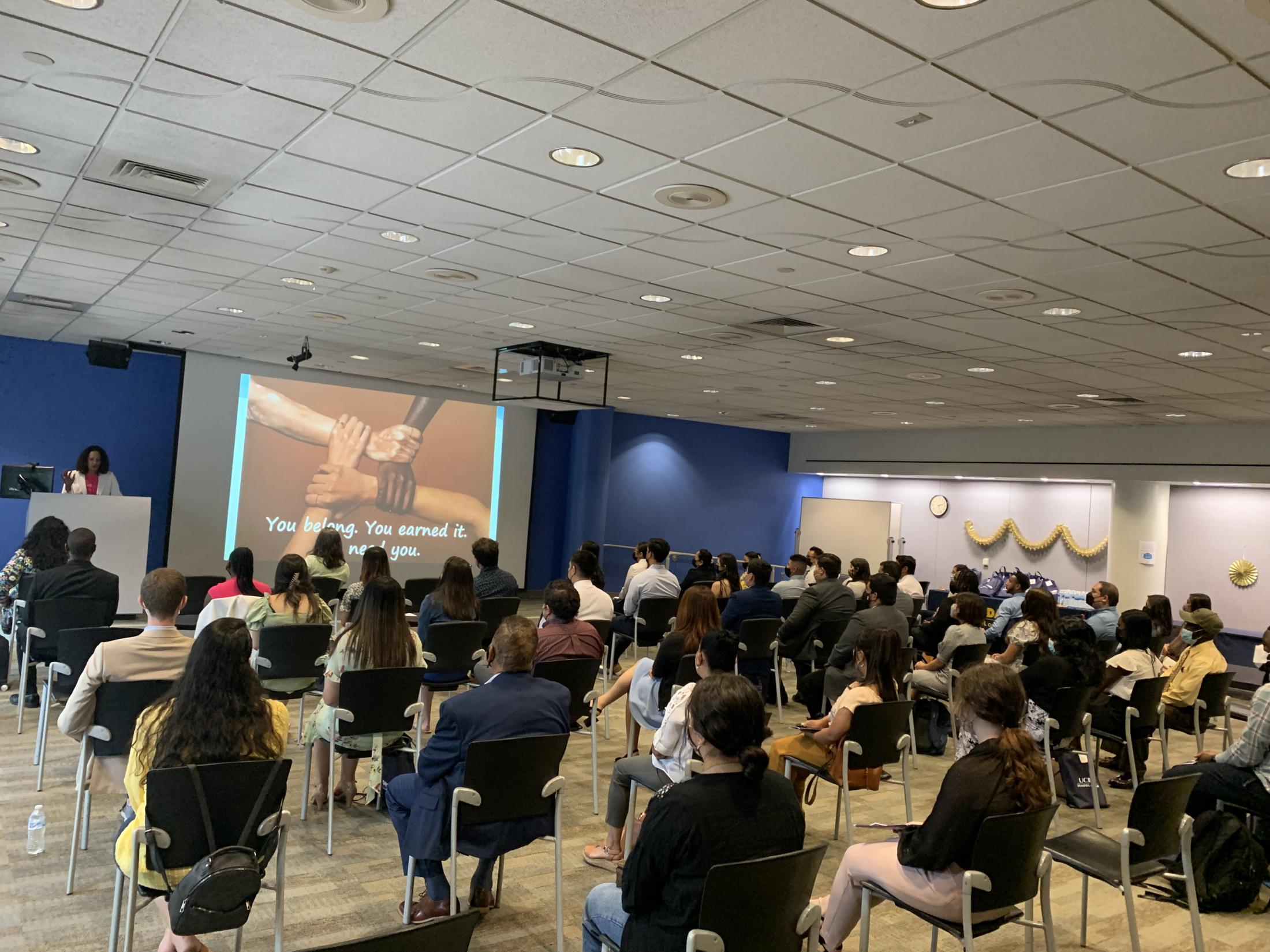 Brandee Waite delivers keynote to audience