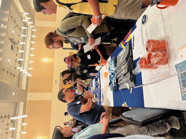DEI Tabling at 2024 Bienvenida