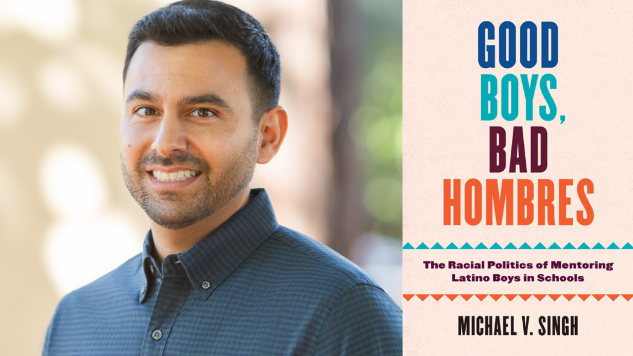 Michael singh and his book cover