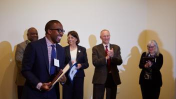Wilsaan M. Joiner, assistant professor with a dual appointment in the Department of Neurobiology, Physiology and Behavior, College of Biological Sciences; and Department of Neurobiology, School of Medicine