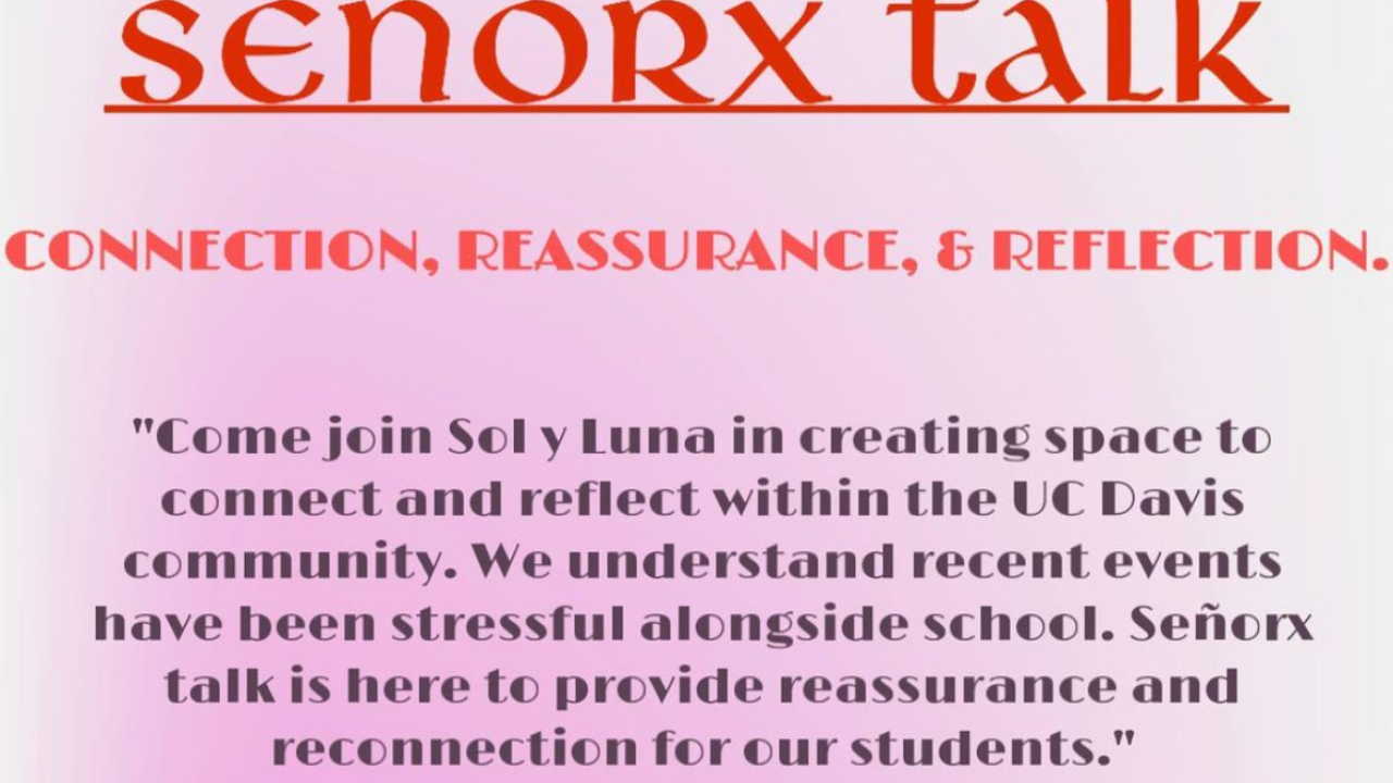 Señorx Talk Flyer