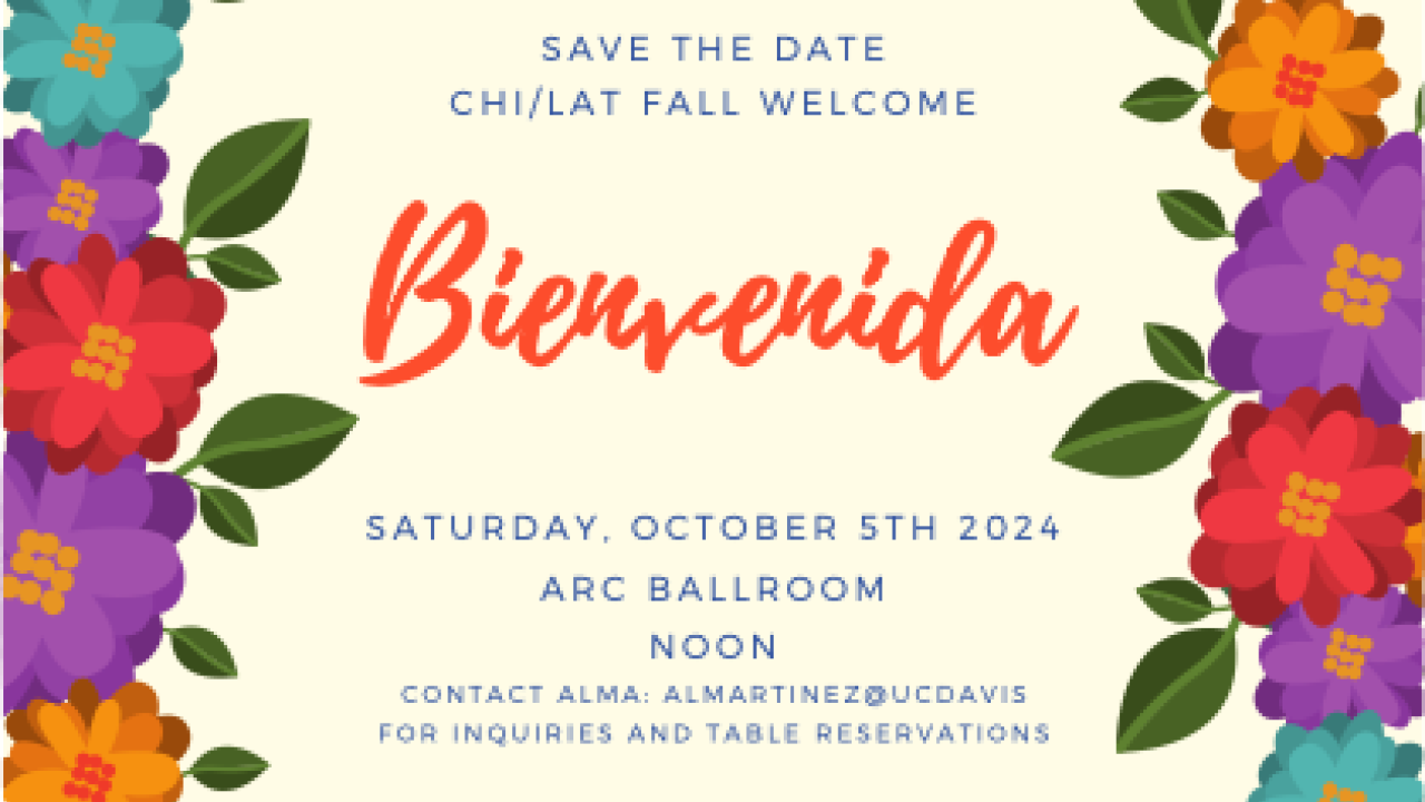 Bienvenida Fall Welcome