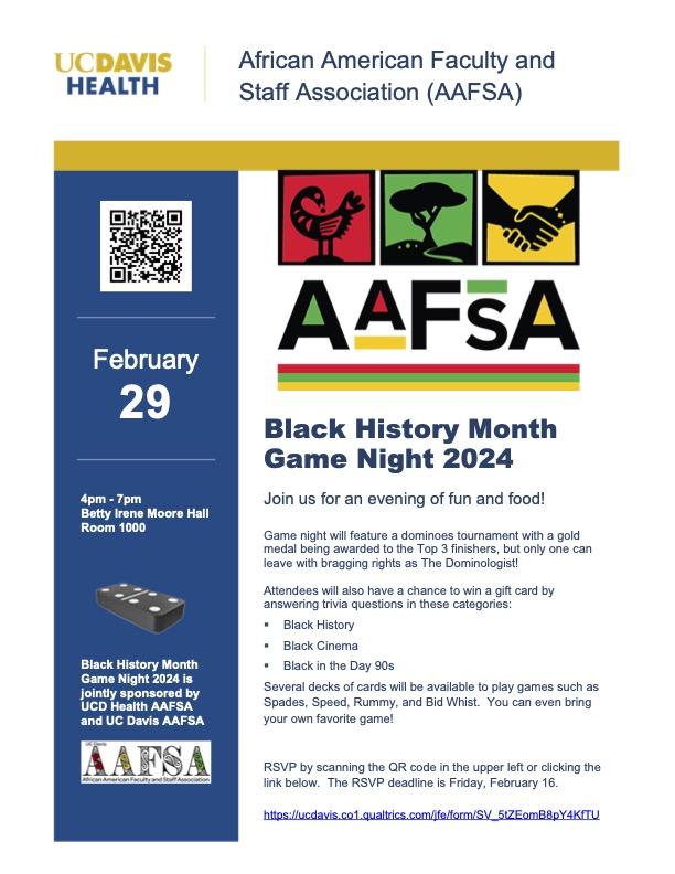 AAFSA BHM Game Night 2024