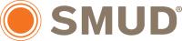 The SMUD logo shows the word mark next to an orange dot surrounded by two concentric orange circles