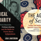 Two book covers side by side: "Radical Solidarity" on the left and "The Age of Sex" on the right.
