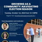 Growing as a Community: Navigating Election Season 